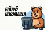 Etätyö ulkomailla